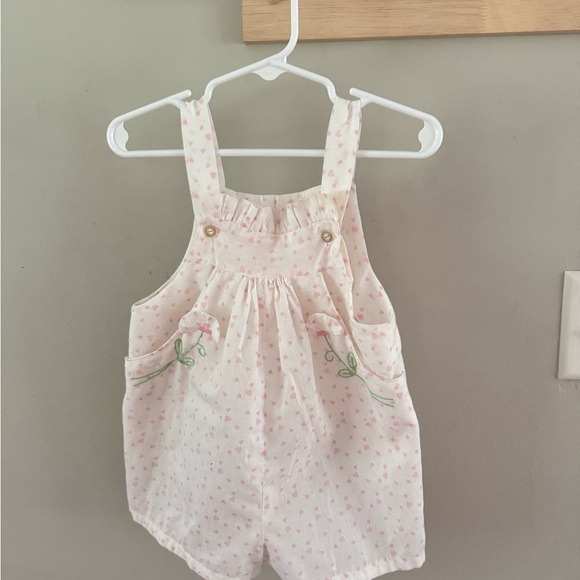 Other - Pink Floral romper
